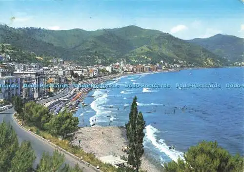 D159777 Laigueglia. Panorama-Verkürzung von Westen gesehen. 1966