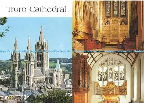 D159779 Truro Cathedral. Chor und Wallfahrtskirche. Richter. C. 34138. X. Multi Vie