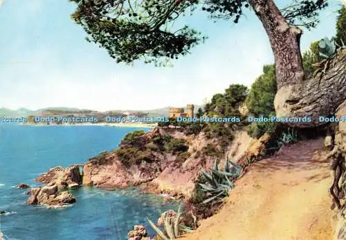 D157221 Costa Brava. Weg nach Cala Trons. Farbe Zerkowitz. Serie. 3. Nr. 8