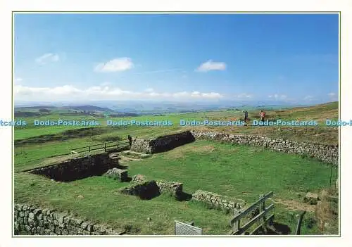 D158417 Northumberland. Römische Mauer bei Housesteads Mile Castle. J. Arthur Dixon.