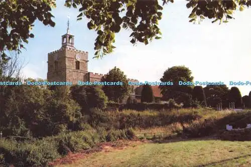 D157233 Essex. Finchingfield. Kirche St. Johannes der Täufer. Noel Tatt. Der Sho