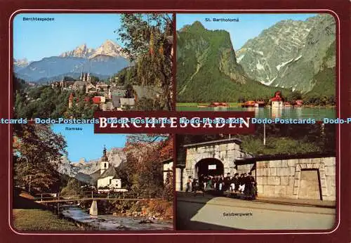 D158430 Berchtesgaden. Ramsau. Ruperti. G. Schuster. Krüger. Multi View