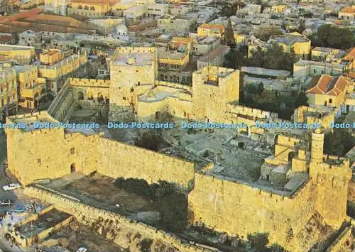 D159815 Jerusalem. Vogelperspektive. Sternenkarten