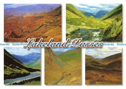 D157251 Seenlandpässe. John Hinde. Multi View