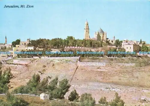 D159817 Jerusalem. Mt. Zion. Sternenkarten