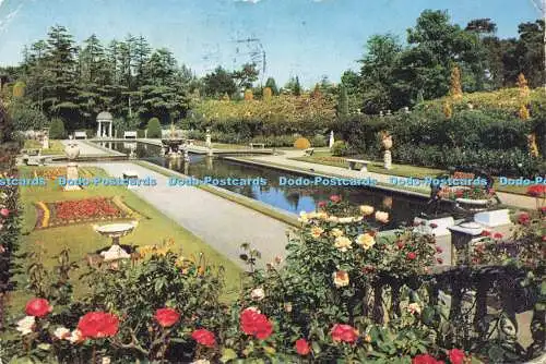 D157283 Bournemouth. Der italienische Garten. Compton Acres. J. Arthur Dixon