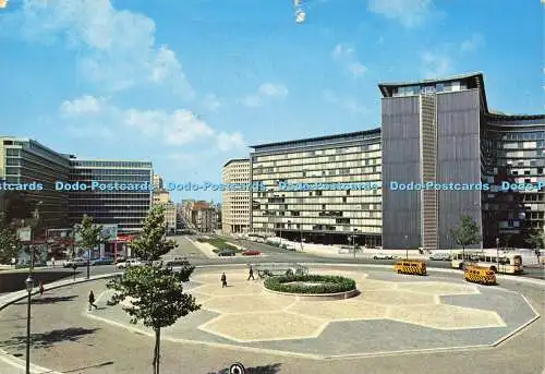 D157336 Brüssel. Square Schuman. Gebäude der Europäischen Gemeinschaft. Demol. 1977