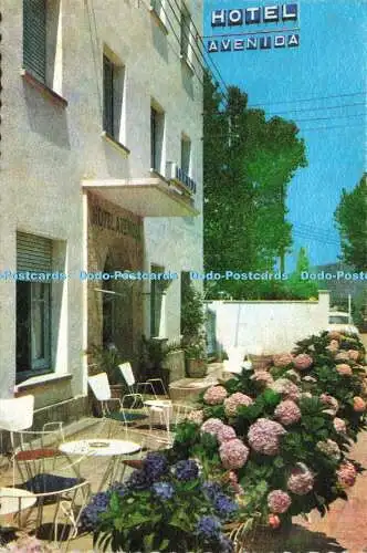 D161232 Hotel Avenida. Tossa De Mar. Costa Brava. Valman. Serie. D. 891