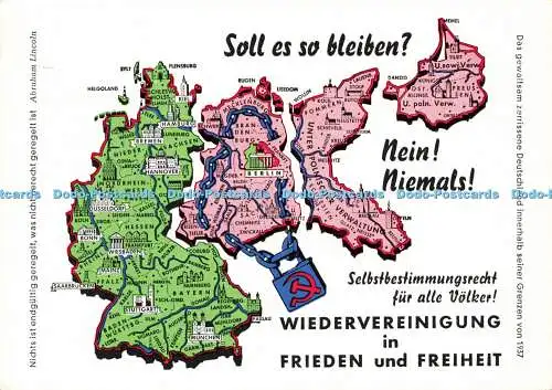 D158596 Denkt Immer an die Durch den Sowjetimperialismus der Freiheit Beraubten