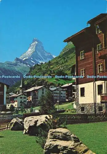 D161265 Zermatt et le Cervin. Perrochet