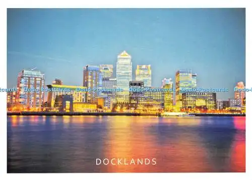 D158639 Docklands. Daraotsu. London A. Z. Postkarte