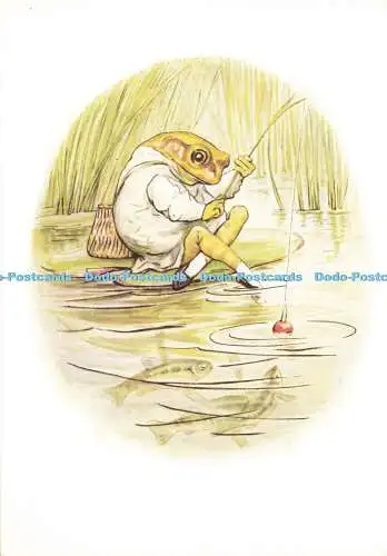 D161298 Original-Illustration von Beatrix Potter für die Geschichte von Mr. Jeremy Fishe