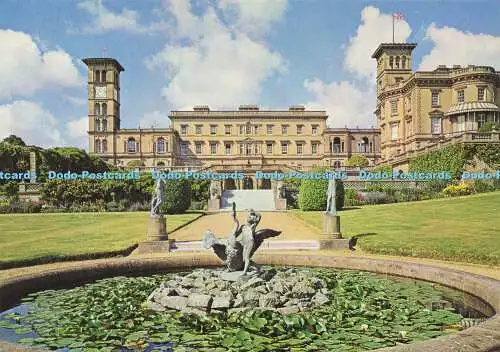 D157454 Isle of Wight. Osborne House. Der italienische Garten. H. M. S. O. Willsons P