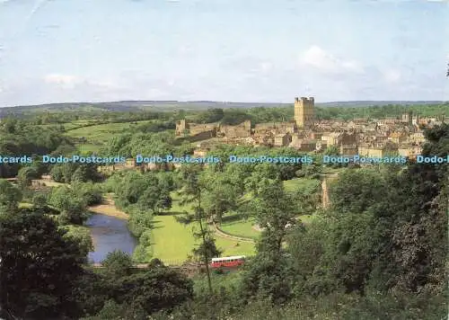 D160028 Swaledale. Yorkshire Dales. Richmond und River Swale. Richter. C. 7440