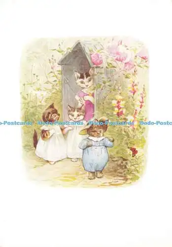 D161327 Original-Illustration von Beatrix Potter für die Geschichte von Tom Kitten. Fred