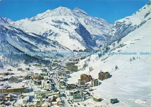 D158678 Val D Isere. Savoie. Vue Generale Aerienne. Cim. 1981