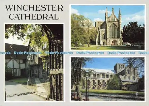 D158731 Winchester Cathedral. Die Westfront. Richter. C. 10268. X. Multi View