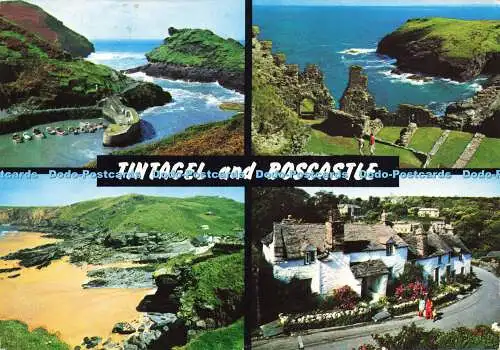 D160095 Tintagel und Boscastle. John Hinde. Multi View