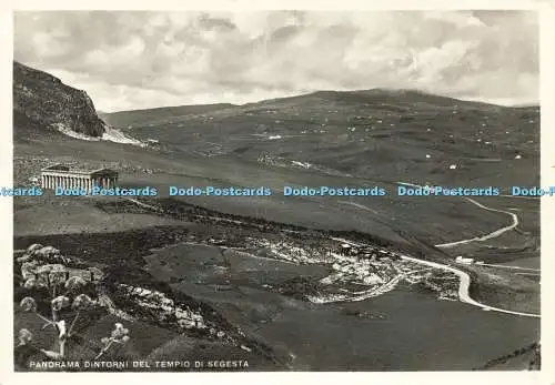 D158786 Panorama Dintorni Del Tempio de Segesta. Vanella Pietro. Fotocelere. RP