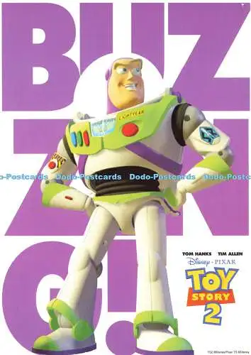 D161458 Tom Hanks. Tim Allen. Disney. Pixar. Toy Story 2