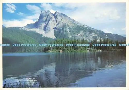 D160150 Mt. Burgess. Blick auf den Emerald Lake. Altitude Publishing. Carole Harmo