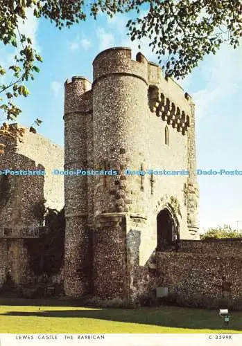 D161459 Lewis Castle. Die Barbakane. Richter. C. 3599. X