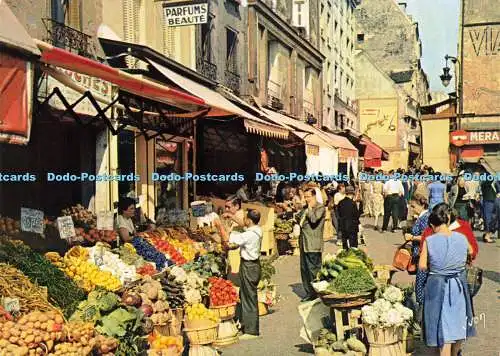 D163609 Couleurs et Lumiere De France. Paris. La Rue Mouffetard. Yvon. S.P.A.