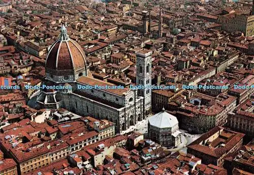 D160153 Firenze. Blick aus dem Flugzeug