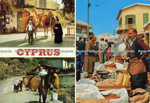 D160155 Zypern. Takis Mourettos. Postkarte bunt. Multi View