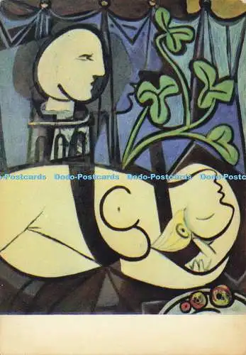 D161464 Akt. Pablo Picasso. Col. Des Maitres. Braun