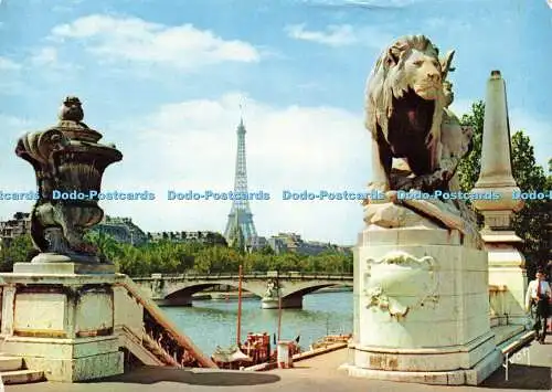 D163613 Couleurs et Lumiere de France. Paris. Les Bords de la Seine. Yvon. 1963