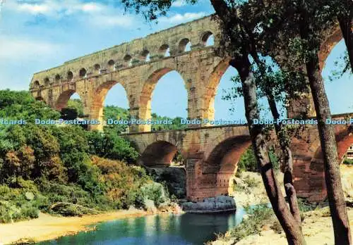 D158842 Le Pont Du Gard. Aquäduk Roman. S.L. 1983