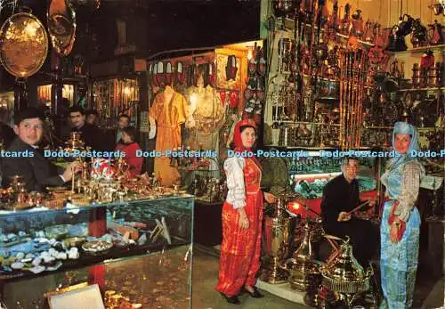 D163660 Istanbul ve Guzellikleri. Gedeckter Grand Bazar. Innenraum des Marktes. Keski