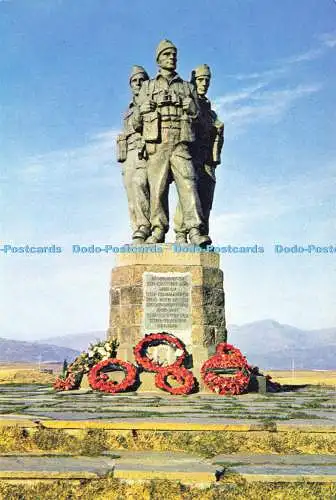 D161518 Inverness Shire. The Commando Memorial. Spean Bridge. J. Arthur Dixon