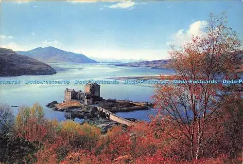 D160212 Schottland. Schloss Eilian Donan. Loch Duich. Ross Shire. J. Arthur Dixon.