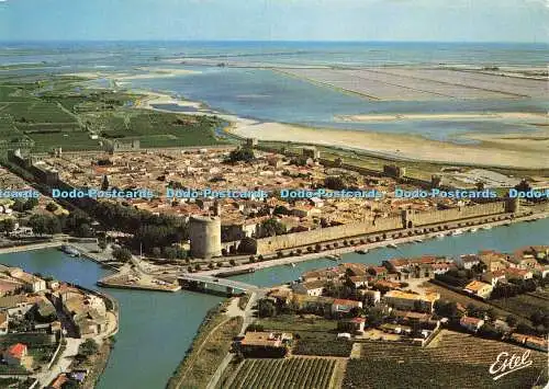 D158846 En Camargue. Aigues Mortes. Estel. Leconte. 1983