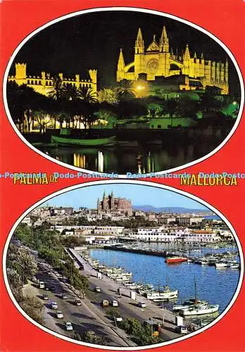 D161527 Palma de Mallorca. Blick auf den Maritimal Walk und den Nautic Club. Tomas