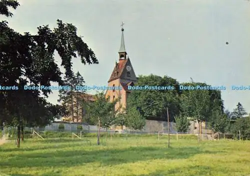 D158860 St. Chrischona bei Basel. Das Kirchlein auf Dem Berg. Brunnen. Nr. 1. Ho