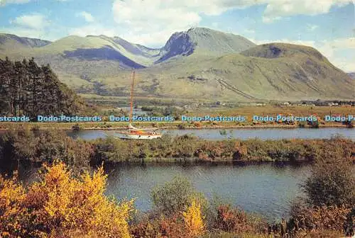 D160306 Ben Nevis aus Banavie in der Nähe von Fort William. J. Arthur Dixon