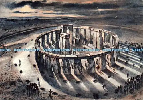 D158994 Wiltshire. Stonehenge. Ministerium für öffentliches Bauen und Arbeiten. Clarke und