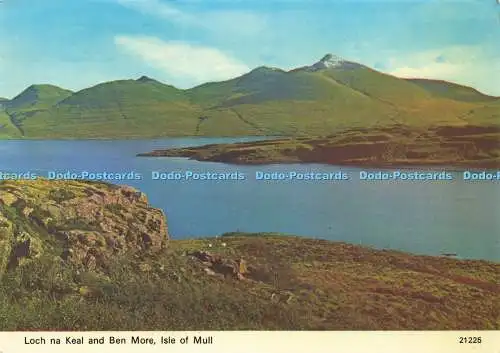 D158997 Isle of Mull. Loch na Keal und Ben More. Whiteholme. A Hail Caledonia Pr