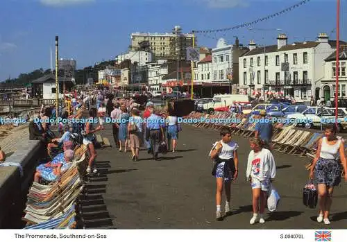 D158998 Southend on Sea. Die Promenade. E. T. W. Dennis. A. A. Catlin