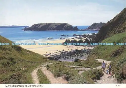 D160439 Pembrokeshire. Marloes Sands. Pembrokeshire Eye Postkarten. Haven Colourp