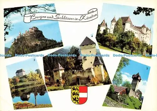 D161760 Burgen Und Schlosser in Kärnten. Burg Hochosterwitz. Franz Schilcher. Mu