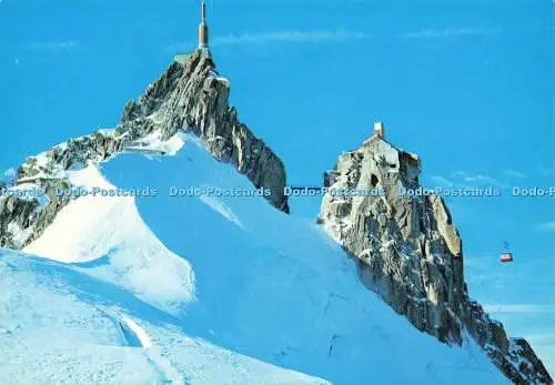 D161773 La Chaine Du Mt. Blanc. L Aiguille du Midi. Sacat