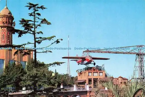 D163958 Barcelona. Tibidabo. Atracciones. Lux Farbe