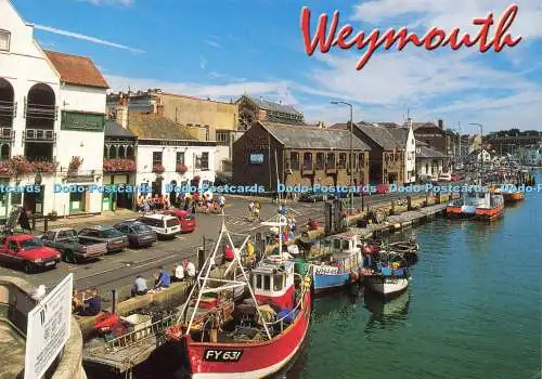 D160512 Weymouth. Der Hafen. John Hinde. Veryan Trewin