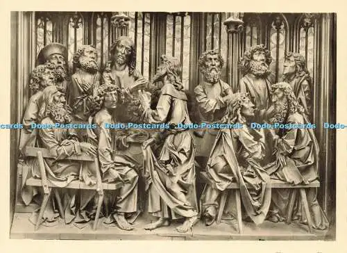 D159167 Rothenburg ob der Tauber. Blutaltar Van Tilman Riemenschneider. A. Ohmay