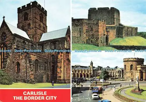 D161826 Carlisle The Border City. Das Schloss. E. T. W. Dennis. Multi View