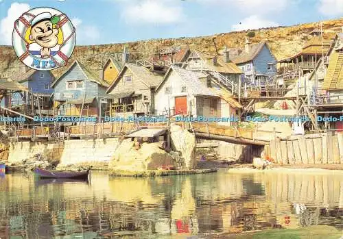 D165151 Sweethaven. Das Popeye Village in Anchor Bay. Mediterranean Film Studios